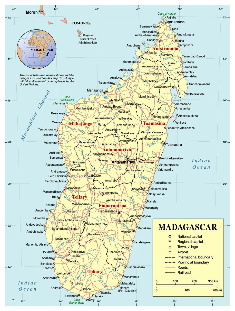 harta Madagascar drum